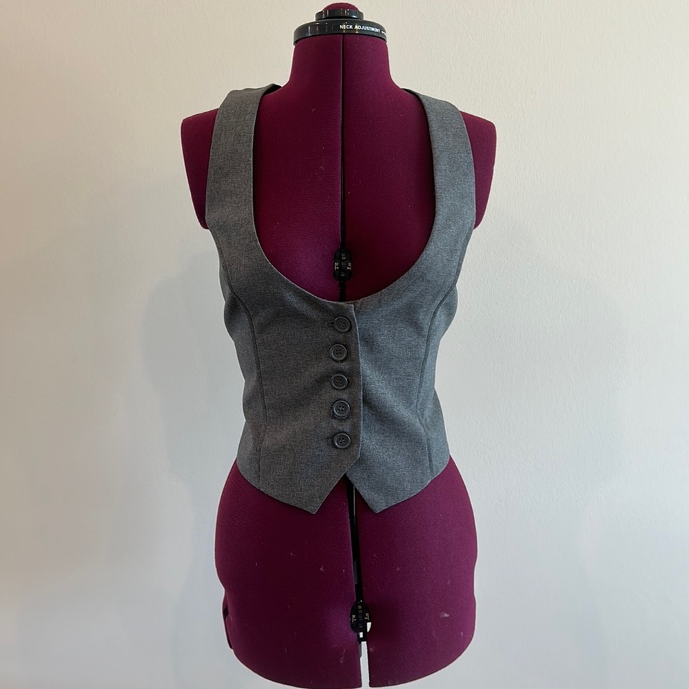 New York and Company Grey Vest. Cottagecore